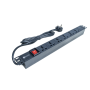 1U Universal PDU 6 Port – 13AMP 