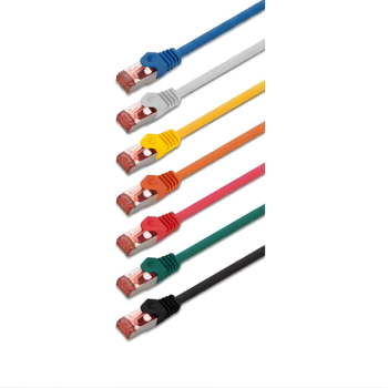 Cat-6A Double Shielded Patch Cord (STP) – 0.5 Meter