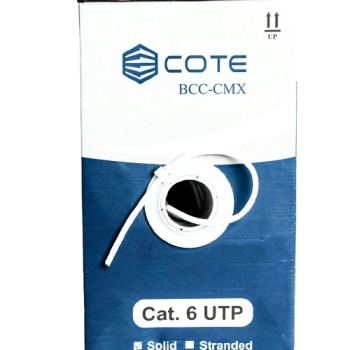 Cat-6 Solid UTP Cable 23AWG CMX – 305M