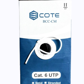 Cat-6 Solid UTP Cable 23AWG CM – 305M