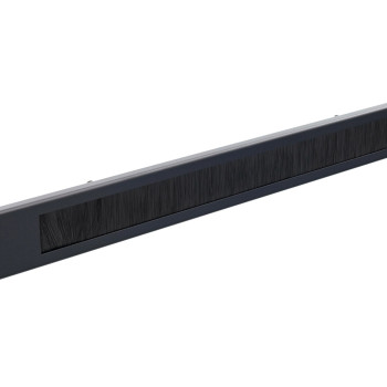 1U Brush Panel – Metal 