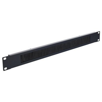 1U Brush Panel – Metal 