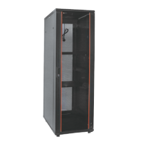 27U Floor Standing Glass Door Rack  600×600 