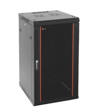 18U Double Section Wall Mounted Cabinet (600×600mm)