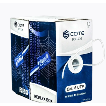 Cat-6 Solid UTP Cable 23AWG CM – 305M