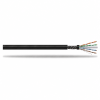 Cat-6 Double Shielded Cable 23AWG 305M LDPE 