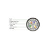 Cat-6 Double Shielded Cable 23AWG 305M CMX 