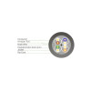 Cat6A FTP Cable 23AWG CMR 