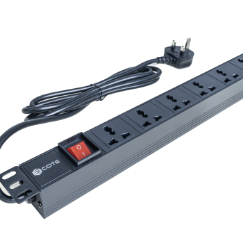 1U Universal PDU 8 Port – 13AMP 