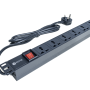 1U Universal PDU 8 Port – 13AMP 