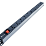 1U Universal PDU 10 Port – 13AMP 