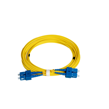 SC–SC Single Mode Duplex Fiber Patch Cord