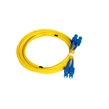 SC–SC Single Mode Duplex Fiber Patch Cord