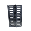 Synthetic Horizontal Wire Manager  1U 