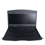 19" Standard Rack Mountable KVM Console with Integrated Switch 8 port 