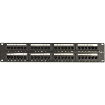 Cat-6 UTP Patch Panel – 48 Port