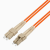 SC-LC Multi Mode Duplex Fiber Patch Cord - 5M 