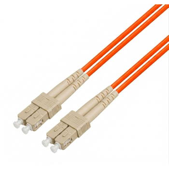 SC-SC Multi Mode Duplex Fiber Patch Cord - 10M 