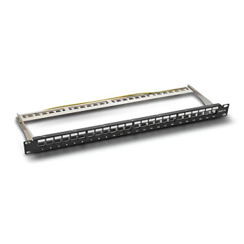 24 Port Blank Patch Panel (Shielded)