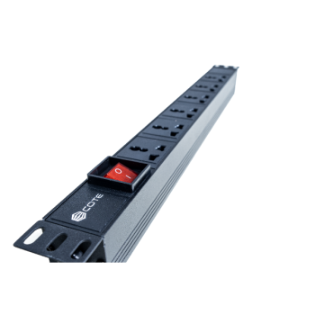 1U Universal PDU 8 Port – 13AMP 