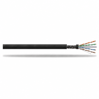 Cat-6 Double Shielded Cable 23AWG 305M LDPE 
