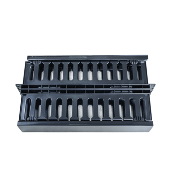 Synthetic Horizontal Wire Manager  1U 