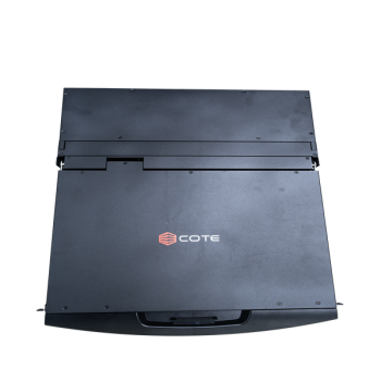 19" Standard Rack Mountable KVM Console with Integrated Switch 8 port 