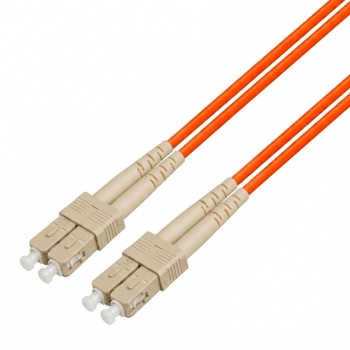 SC-SC Multi Mode Duplex Fiber Patch Cord - 10M 
