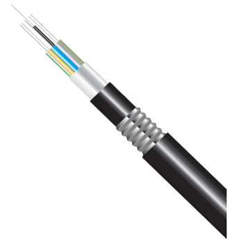 Stranded Loose Tube Armored Fiber Optic Cable 