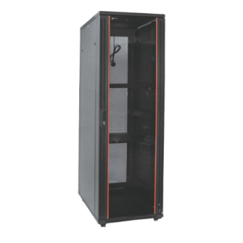 22U Floor-Standing Server Rack – Glass Door – 600×1000 mm 